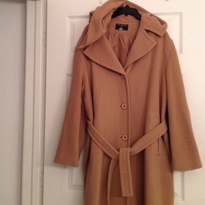 MADE IN FRANCE WOOL & CASHMERE COAT